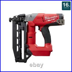 16 Gauge Electric Straight Finish Air Nailer Brushless Cordless 18V Lithium Ion