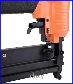 2 18 Gauge 2 in 1 Pneumatic Brad Nailer And Stapler With Carrying Case NEW