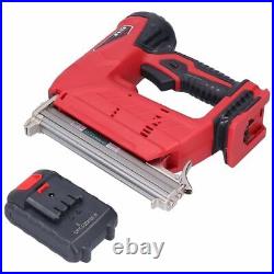 2-in-1 Cordless 18V Electric Nailer & Stapler Nail Gun With Lithium Battery