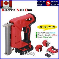2-in-1 Cordless 18V Electric Nailer & Stapler Nail Gun With Lithium Battery CA