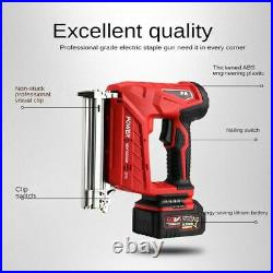 2-in-1 Cordless 18V Electric Nailer & Stapler Nail Gun With Lithium Battery CA