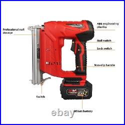 2-in-1 Cordless Electric Nailer & Stapler Nail Gun With 18V Lithium Battery