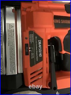 2in1 Nail Staple Gun Cordless Electric Heavy Duty Stapler Nailer Tacker 18V