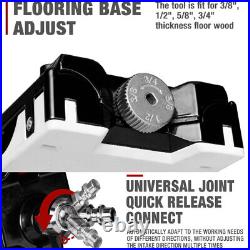 Arrow 15.5/16GA 3-in-1 Pneumatic Flooring Stapler/Nailer Floor Nail Gun withMallet