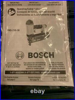 Bosch Finish Nailer 16 Gauge Fns-250-16