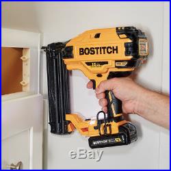 Bostitch BCN680D1 20-Volt 2-1/8-Inch 18-Gauge Cordless Brad Nailer Kit