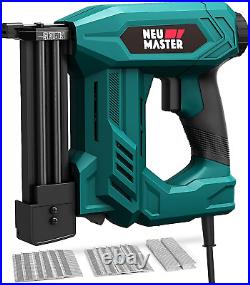 Brad Nailer 2in1 Electric Staple DIY Projects Gun/Nail Gun with Staple and Nail