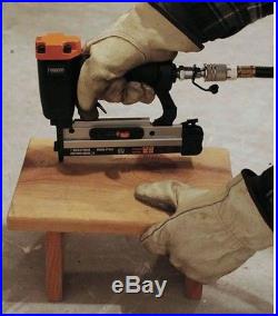 Brad Nailer Kit Air Nail Gun Cabinetry Furniture Repair Trim Work (2-Piece)
