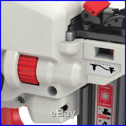 Brad Nailer Kit Cordless Nail Gun 18 Gauge Tool MAX Lithium Ion Heavy Duty White
