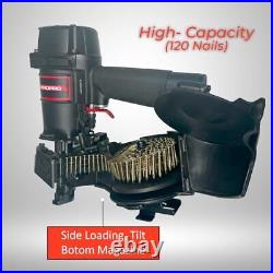 CN45N Professional Roofing Nailer 15 Degree Roofing Nail Gun 3/4-Inch to 1-3/