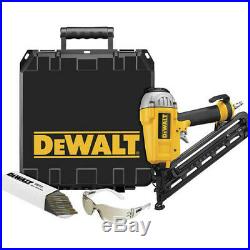 DEWALT 15-Gauge 1 in. 2-1/2 in. Angled Finish Nailer Kit D51276K New