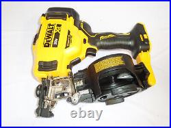 DEWALT DCN45RN 20V XR 15 Degrees Lith-Ion Cordless Coil Roofing Nailer Bare Tool