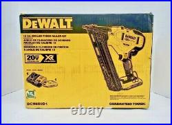 DEWALT DCN650D1 20V Cordless 15 GA Angled Finish Nailer Kit withBattery & Charger