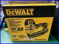 DEWALT (DCN660B) 20V Cordless (16GA) Angled Finish Nailer Nail Gun (E10022949)
