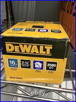 DEWALT DCN660 20V Cordless 16 Gauge Finish Nailer With Nails Box