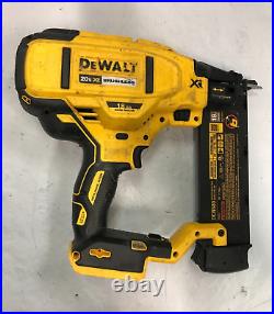 DEWALT DCN680 20V MAX Li-Ion XR 18 GA Cordless Brad Nailer Nail Gun, F