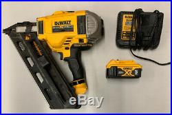 DEWALT DCN692 CORDLESS 30° PAPER COLLATED FRAMING NAILER 5.0 Battery & Charger