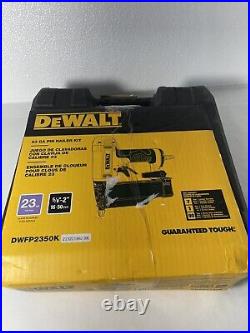 DEWALT DWFP2350K 23 ga pin nailer kit