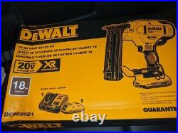 DeWALT 20V MAX Li-Ion XR Brushless 18 Gauge Cordless Brad Nailer Kit (DCN680D1)