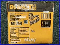 DeWALT DCN660B 20V MAX XR 16-Gauge 1-1/4 2-1/2 Angled Finish Nailer NIB FS