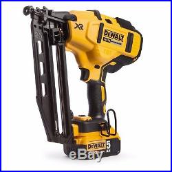 Dewalt DCK264P2 18v 2 x 5.0Ah Li-ion XR 1st and 2nd Fix Nailer Twin Pack
