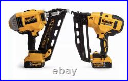 Dewalt DCK264P2 18v 2 x 5.0Ah Li-ion XR 1st and 2nd Fix Nailer Twin Pack