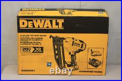 Dewalt DCN660D1 16ga Angled Finish Nailer Battery Powered Nail Gun NEW #16108