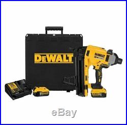 Dewalt DCN891P2 20V Cordless Concrete Nailer kit with Battery, 1/2 to 1 DCN891P2