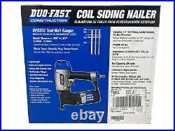 Duo Fast DF225C Coil Siding Nailer Pneumatic 0 Degree Powerful Lightweight tool
