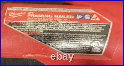 FOR PARTS / NOT WORKING 2744-20 M18 Fuel 21 Degree Framing Nailer