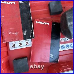HILTI GX-3 01 Gas-Actuated Fastening Tool Nailer Nail Gun With Case