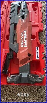 Hilti DX 9-HSN Digital High Productivity Nail Gun Nailer WithCase Untested
