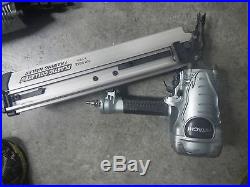 Hitachi Framing nailer nr90aes1 round head nr90aepr nail gun 20-22° 1 yr wrnty C
