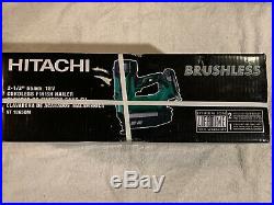 Hitachi NT1865DM 18V 3Ah 16Ga 2-1/2 in. Brushless Straight Finish Nailer Kit