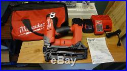 M18 FUEl 16ga Straight Finish Nailer Model 2741-20 Never been used