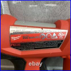 MILWAUKEE PIN NAILER # 2540-20 ACCEPTS 23GA FASTENERS 1/2 1-3/8 WithBATTERY