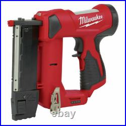 MILWAUKEE Pin Nailer Cordless LED Light Lithium Ion Tool Only 12 Volt 23 Gauge
