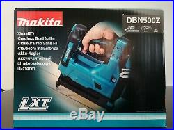 Makita DBN500 LXT 18v Cordless 50mm Brad Nailer Nail Gun Li-Ion + 2x 3.0ah