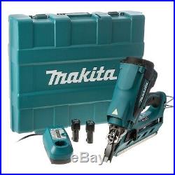 Makita GN900SE 7.2v 1st Fix Framing Gas Nailer inc 2x Batteries in Carry Case