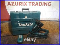 Makita GN900 Nail Gun First Fix Framing Nailer Case Charger Battery Gas