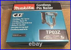 Makita TP03Z 12V Max CXT Lithium-Ion Cordless Pin Nailer