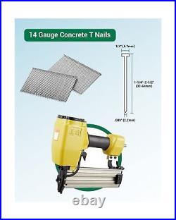 Meite 14 Gauge Concrete T Nails for Pneumatic Concrete Nailer Gun 1-1/4 Le