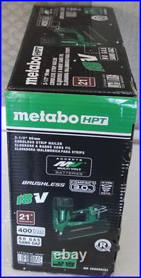 Metabo HPT NR1890DCSM 18V 3-1/2 Inch 30 Deg. Paper Strip Framing Nailer