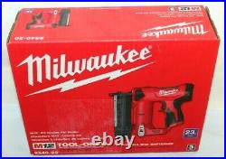 Milwaukee 2540-20 M12 12V 23 Gauge Compact Cordless Pin Nailer Bare Tool New