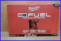 Milwaukee 2740-21CT M18 FUEL Cordless 18-Gauge Brad Nailer Nail Gun Kit
