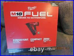 Milwaukee 2839-20 M18 FUEL 15 Gauge Angled Finish Nailer. Tool Only. Brand New