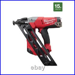 Milwaukee Angled Finish Nailer M18 FUEL 18-Volt Lithium-Ion 15-Gauge (Tool Only)