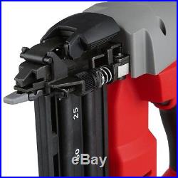 Milwaukee Brad Nailer Kit Air Nail Gun Cordless M18 Battery 18-Gauge New