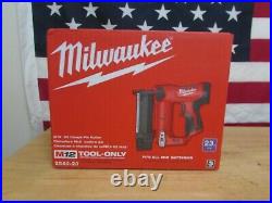 Milwaukee M12 23 Gauge Cordless Pin Nailer 2540-20 (Tool Only) NEW SEALED