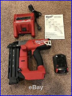 Milwaukee M18 2740-20 Fuel Brad Nailer Kit. Includes charger and 2.0 battery
